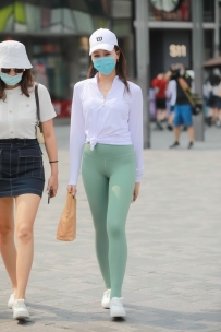 【精选街拍】Vol.3554 清爽减龄果绿色 [114P-1.29GB]