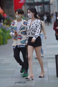 【精选街拍】Vol.3144 优雅黑白配色 [163P-2.14GB]